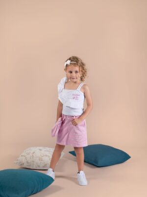 Falda Short Mariposa
